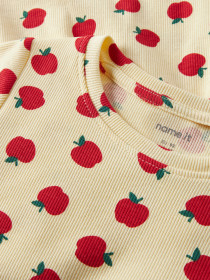 NAME IT Kjole Vemma Double Cream Apples